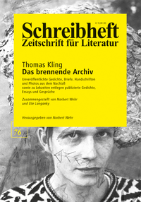 Thomas Kling mit Wespennest-Hut