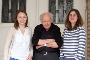 (Orla Flock, Lektorat; Beat Brechbühl, Verlagsleiter; Isabella Looser, Presse und Vertrieb)